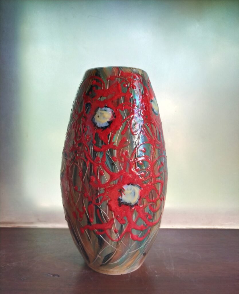 Red Ironbark Blossom Vase