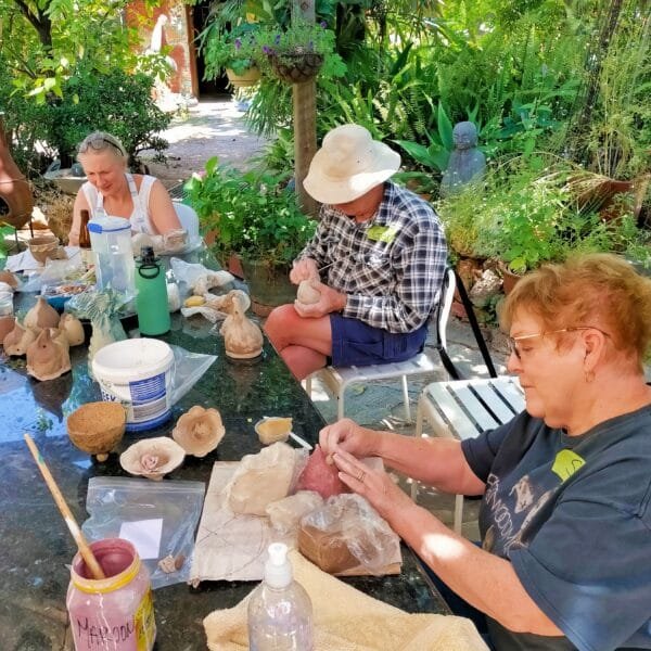 a slow day with clay